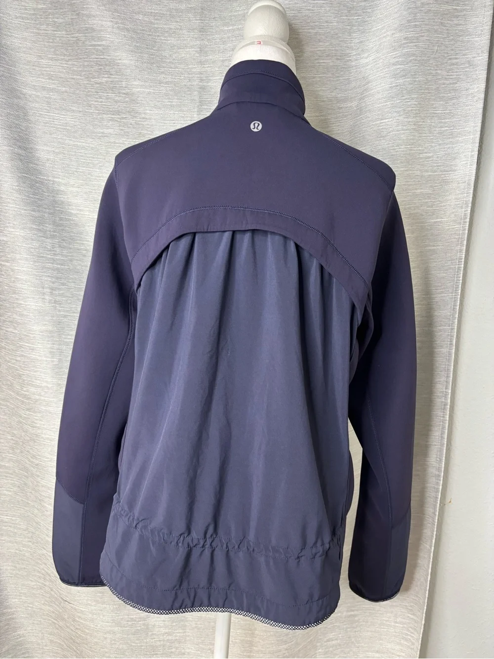 lululemon athletica blue Zip-Up Bomber Jacket